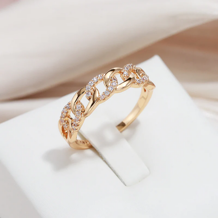 Gold Ring “Maille Chic”
