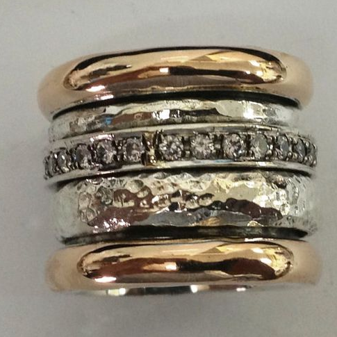 Vintage Geslagen Ring