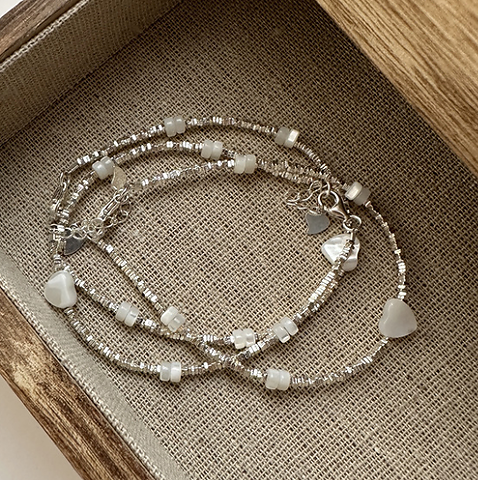 Collection of Classic Vintage Beaded Bracelets
