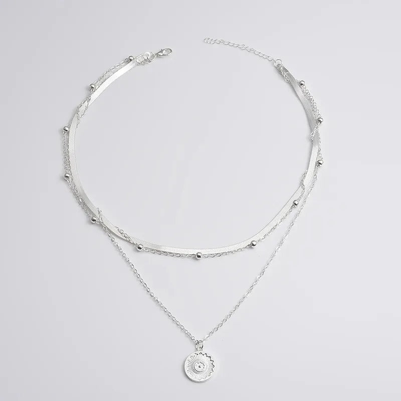 Drie-delig sterling zilver ketting set