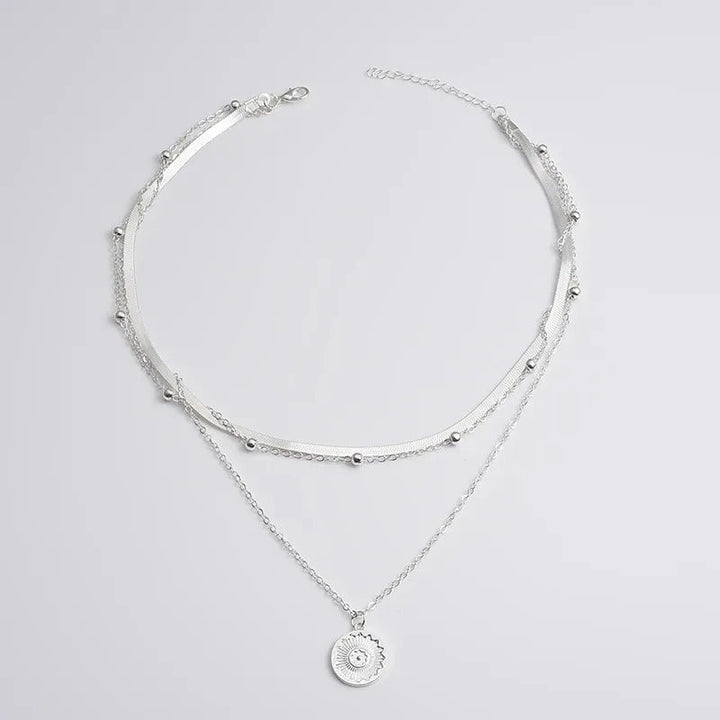 Three-Piece Sterling Silver Necklace Set