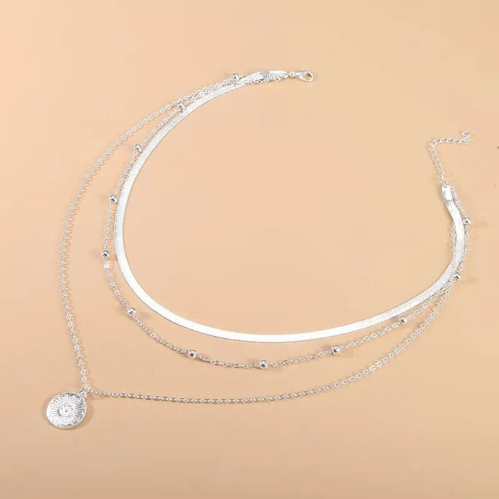 Three-Piece Sterling Silver Necklace Set