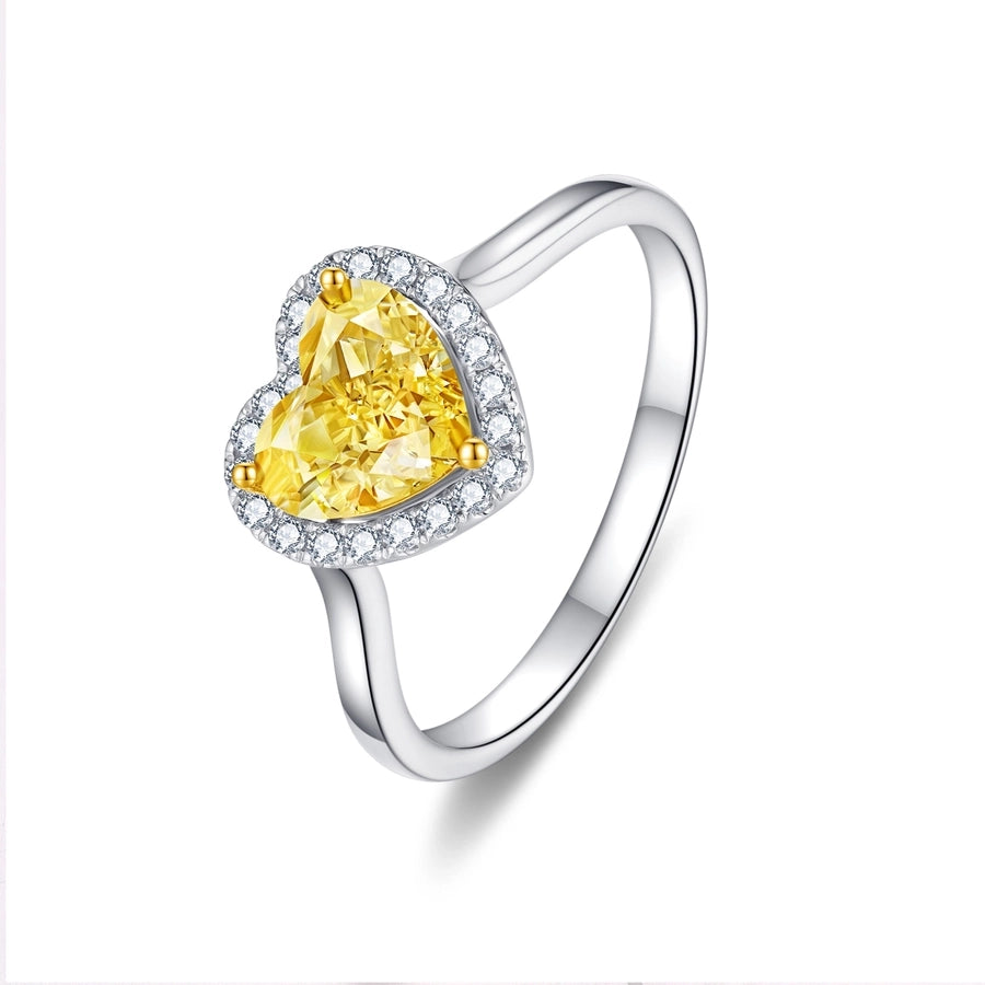 Theo Heart-Shaped Diamond Ring