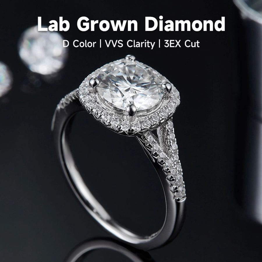 Clara Round Brilliant Diamond Ring