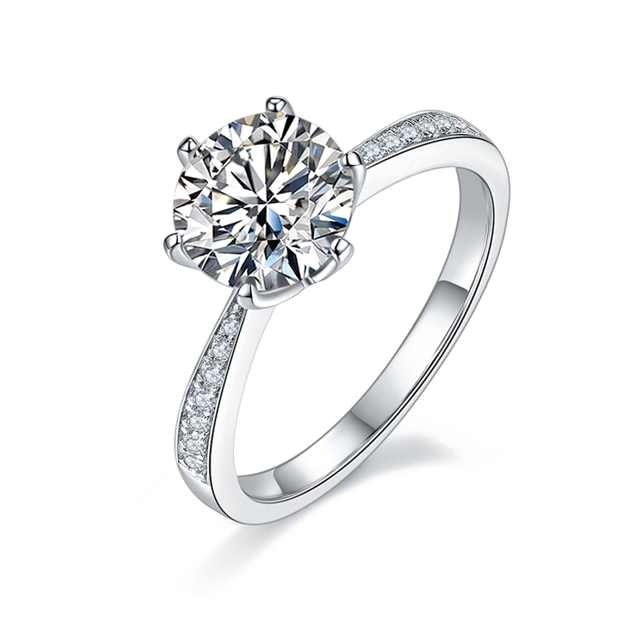 Isabella Round Brilliant Diamond Ring