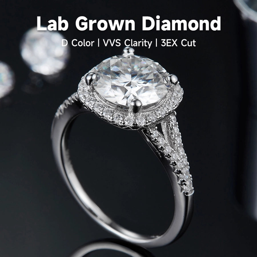 Celeste Round Brilliant Diamond Ring