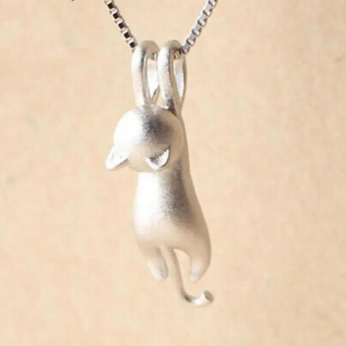 Cute Necklace with 925 Silver Pendant